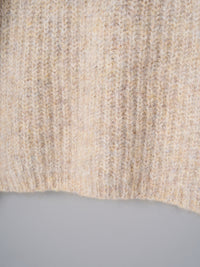 ローゲージオフショルダーニット