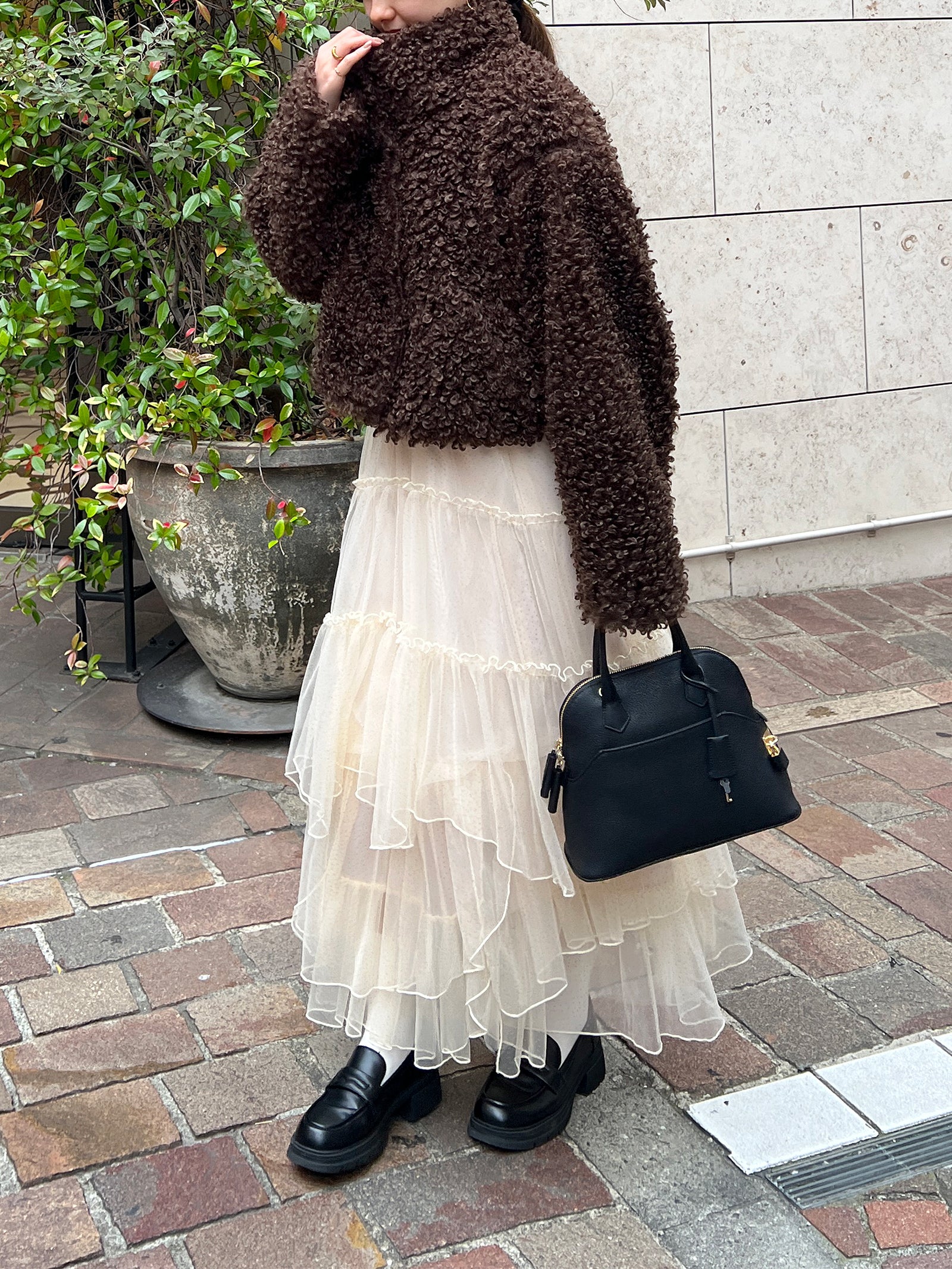 身長:157cm サイズ:F