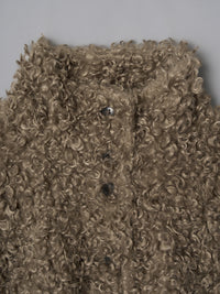 プードルファーショートコート