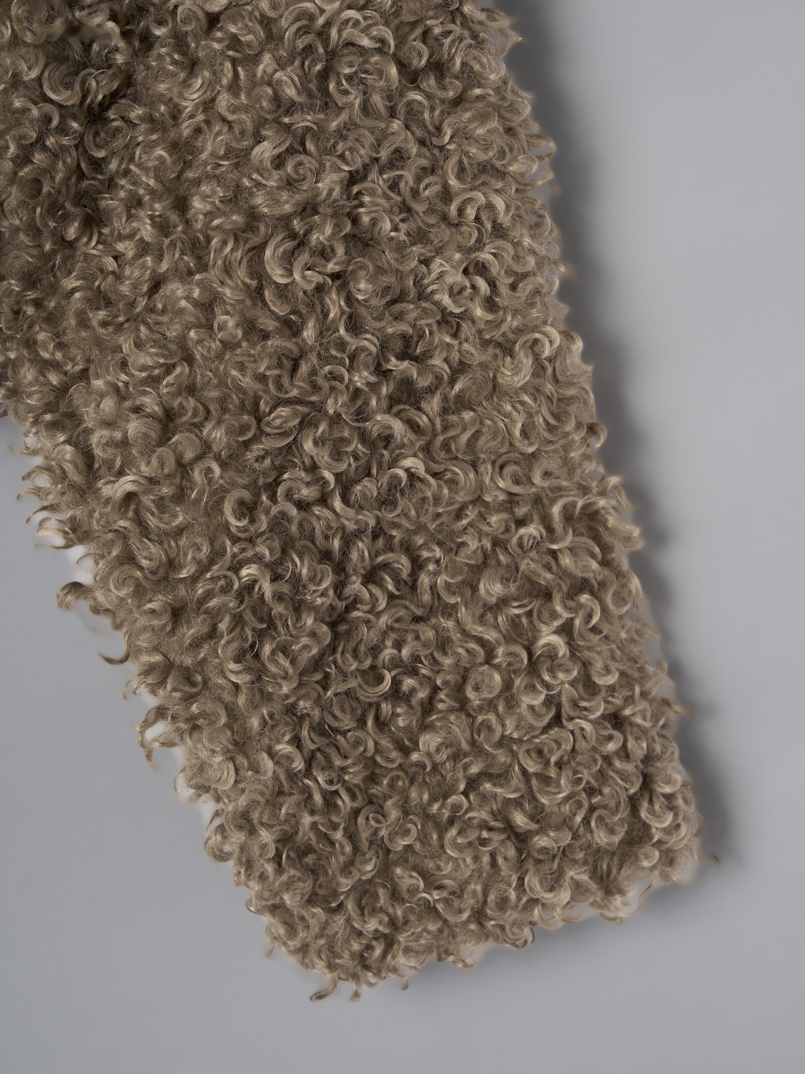 プードルファーショートコート