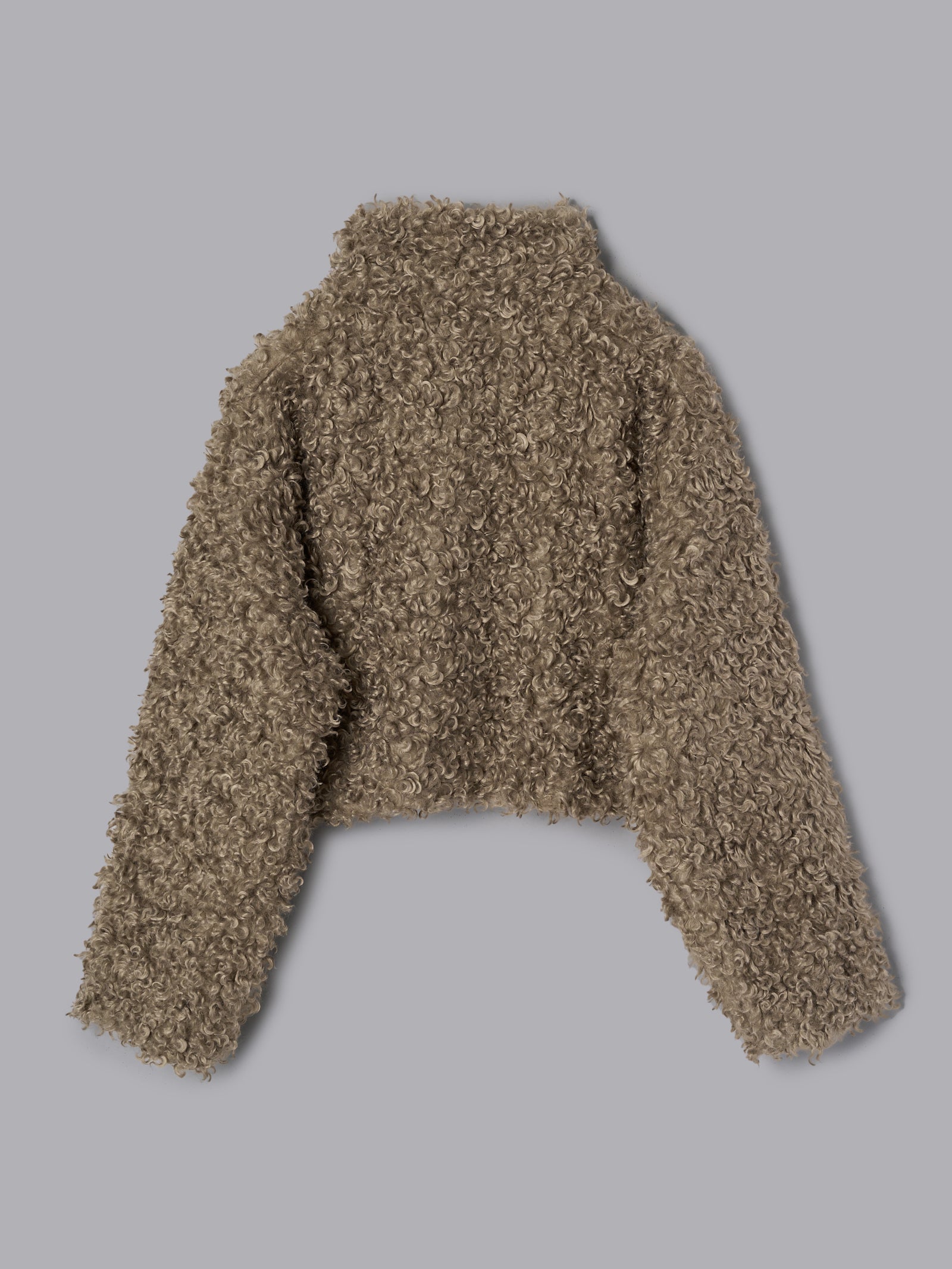 プードルファーショートコート