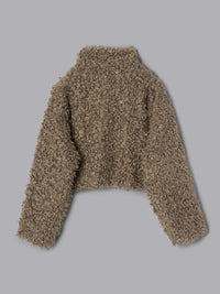 プードルファーショートコート