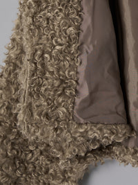 プードルファーショートコート