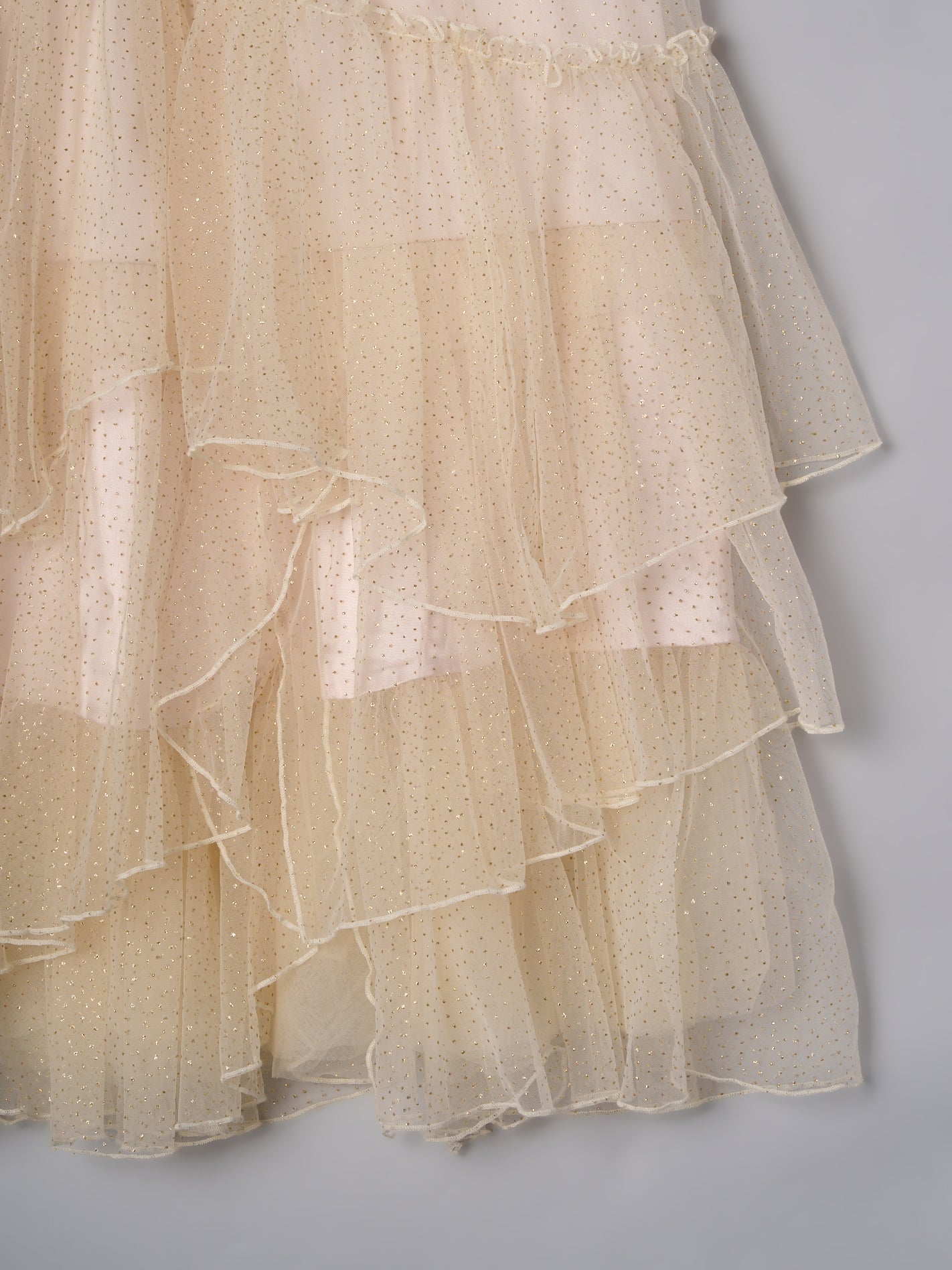 【予約】ラメチュールギャザースカート【発送予定日 11月上旬~11月中旬】