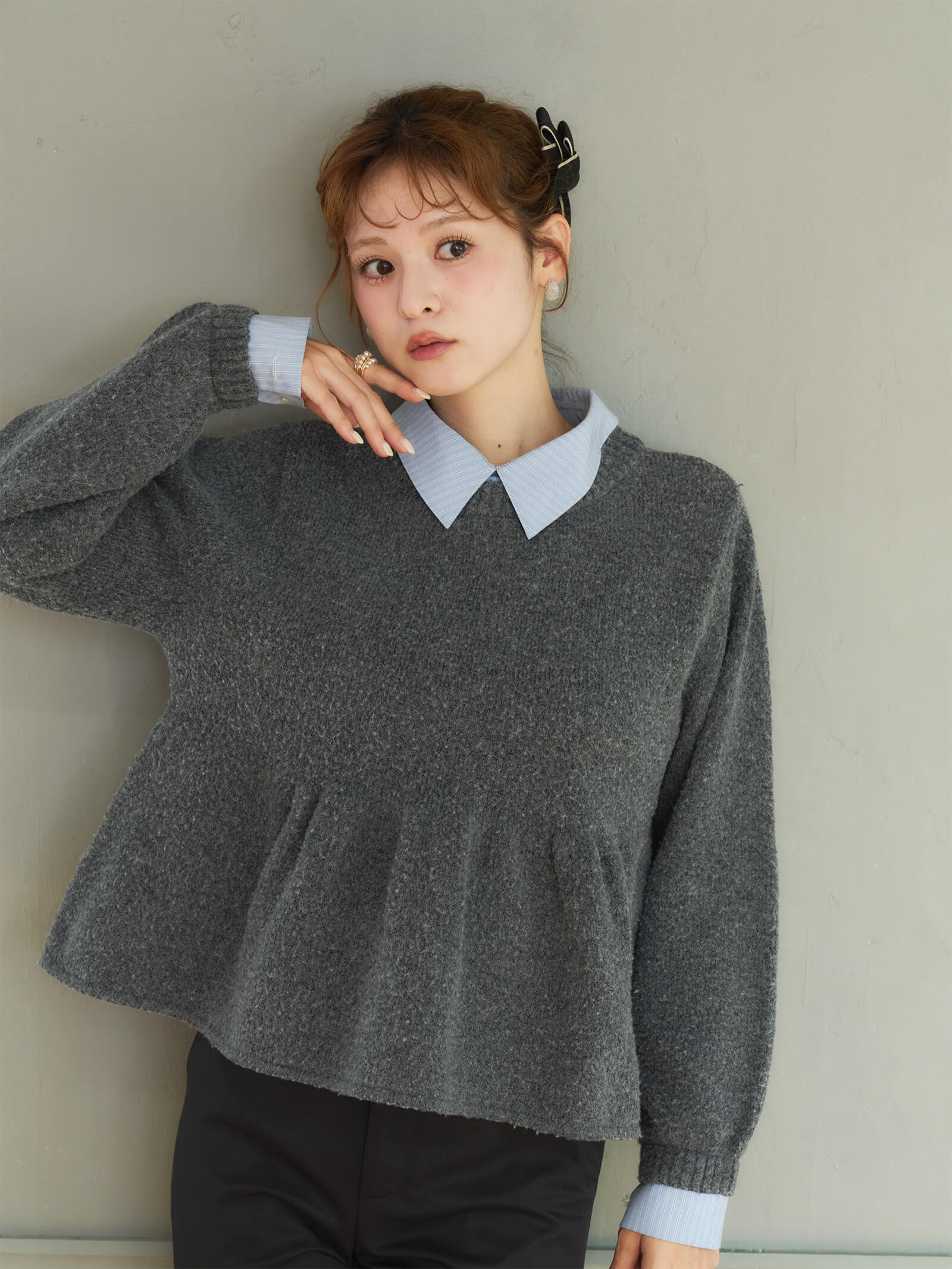 身長:171cm サイズ:F