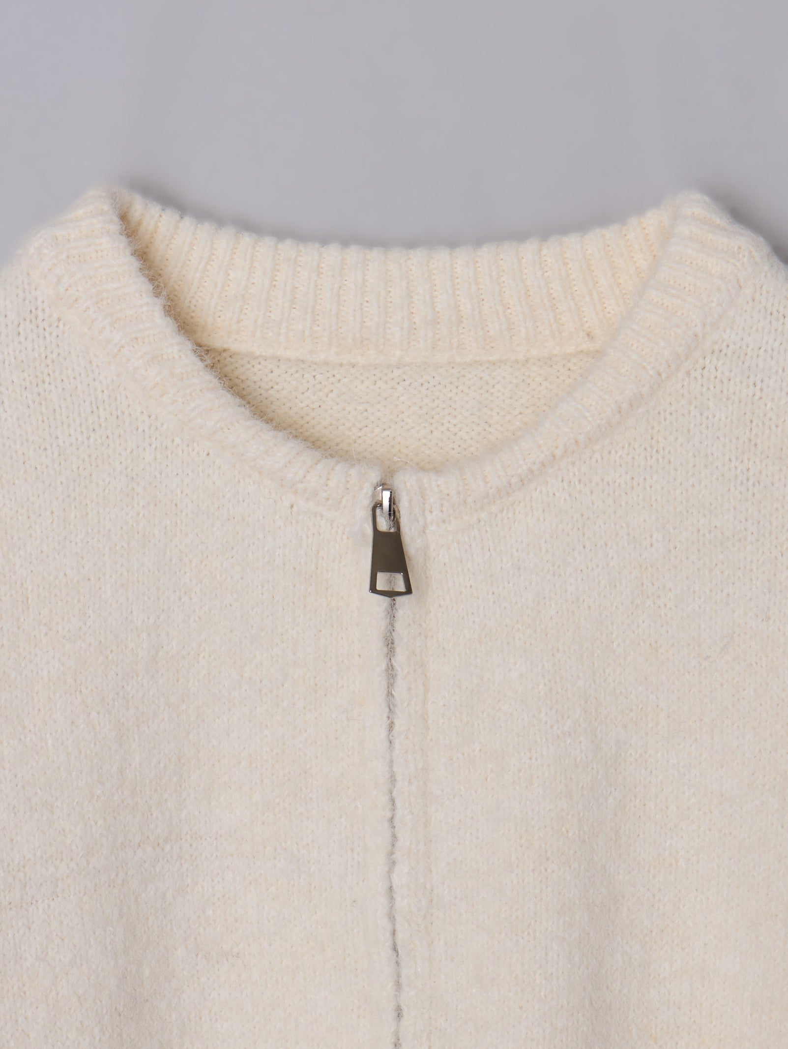 アルパカタッチジップニット[セットアップ可能]