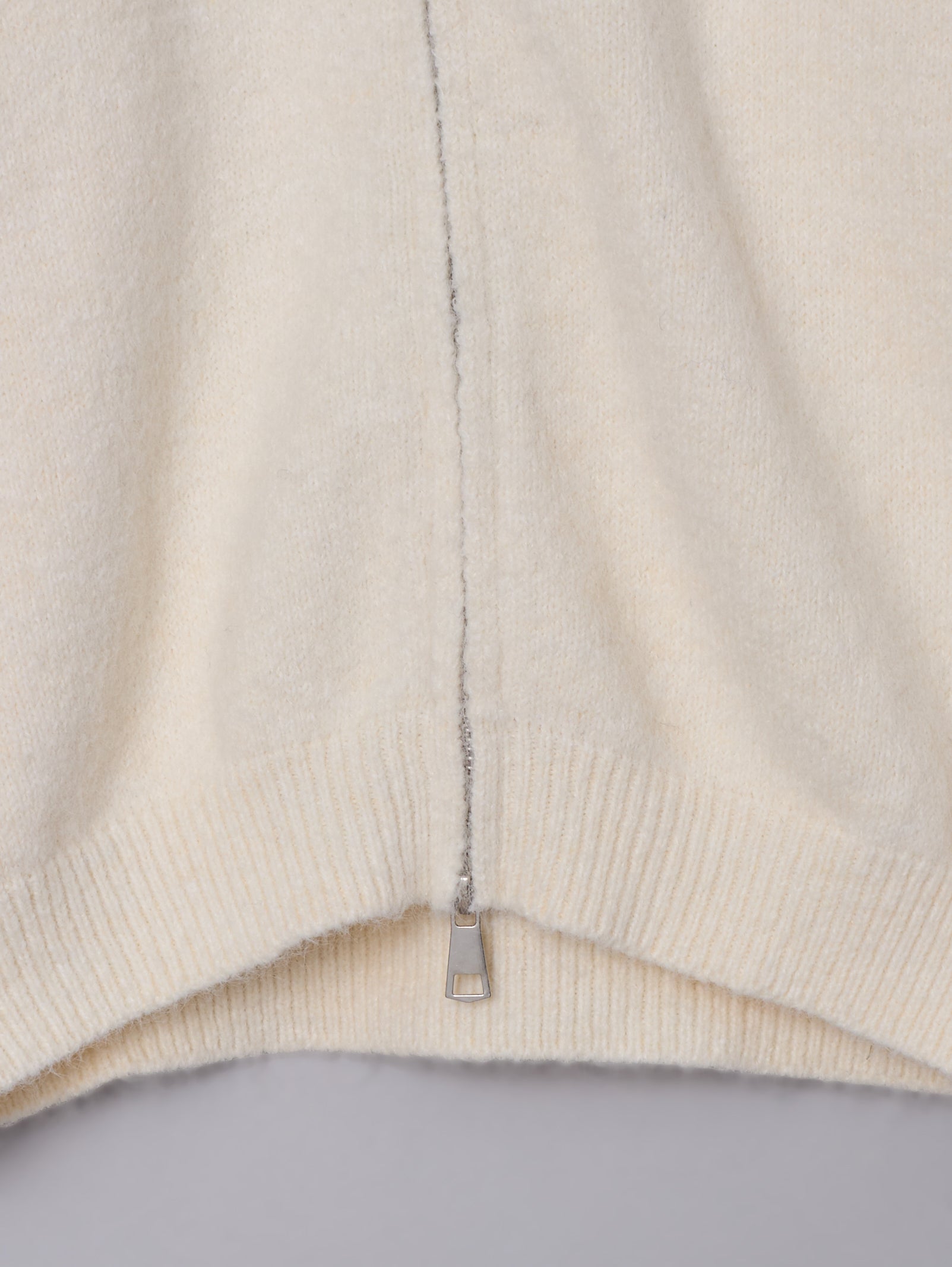 アルパカタッチジップニット[セットアップ可能]