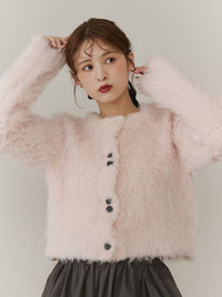 【一部予約】ボリュームロングシャギーカーディガン【発送予定日 11月下旬~12月上旬】