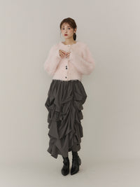 【一部予約】ボリュームロングシャギーカーディガン【発送予定日 11月下旬~12月上旬】