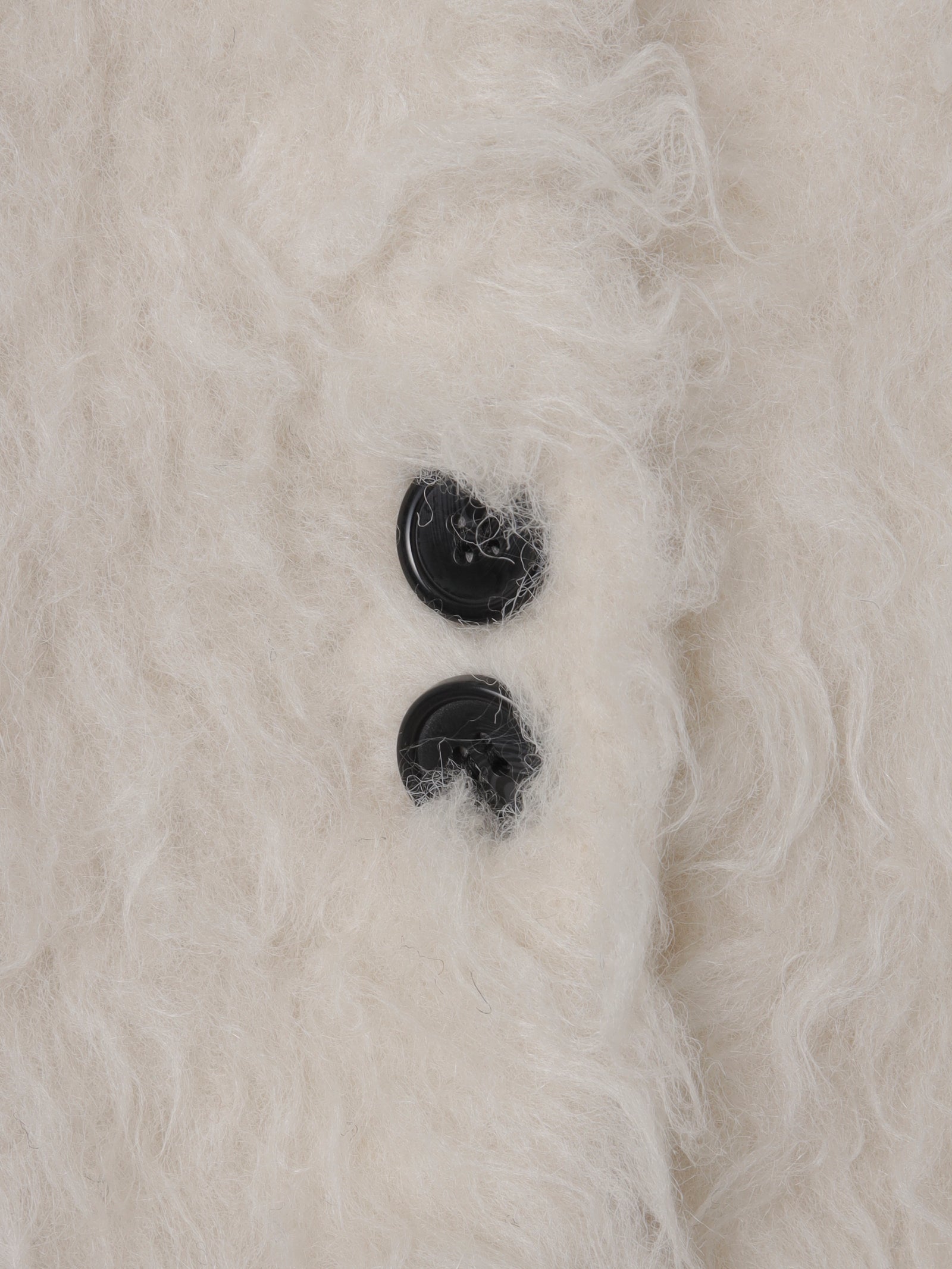 ボリュームロングシャギーカーディガン