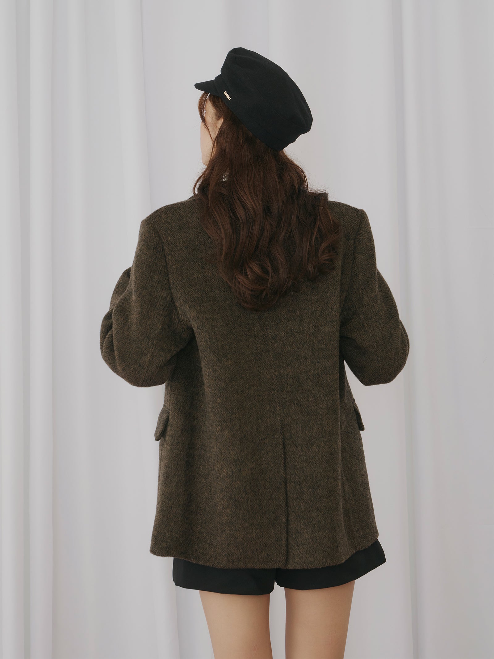 ブリティッシュヘリンボーンテーラードジャケット