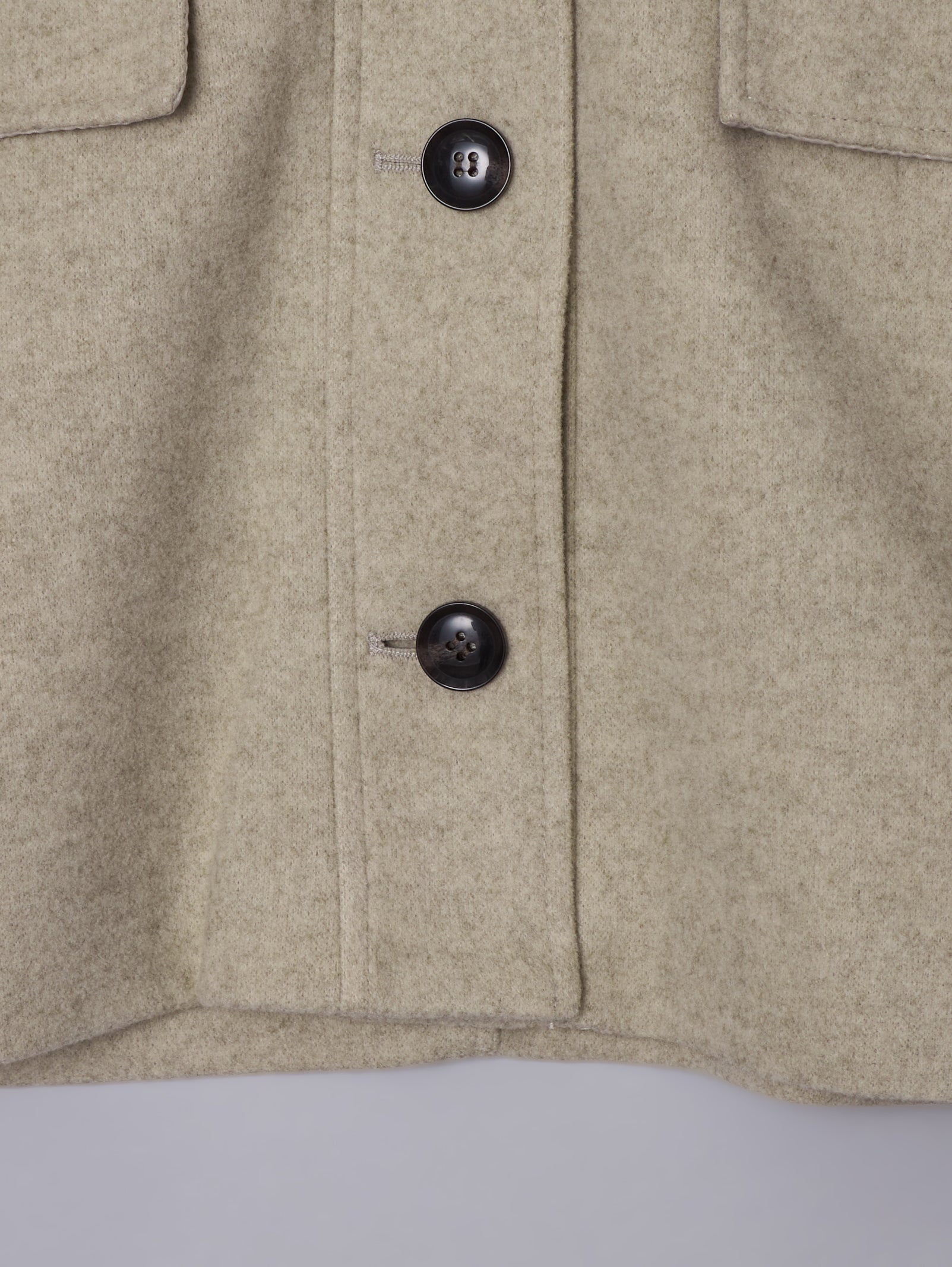 フェイクウールショートアウター