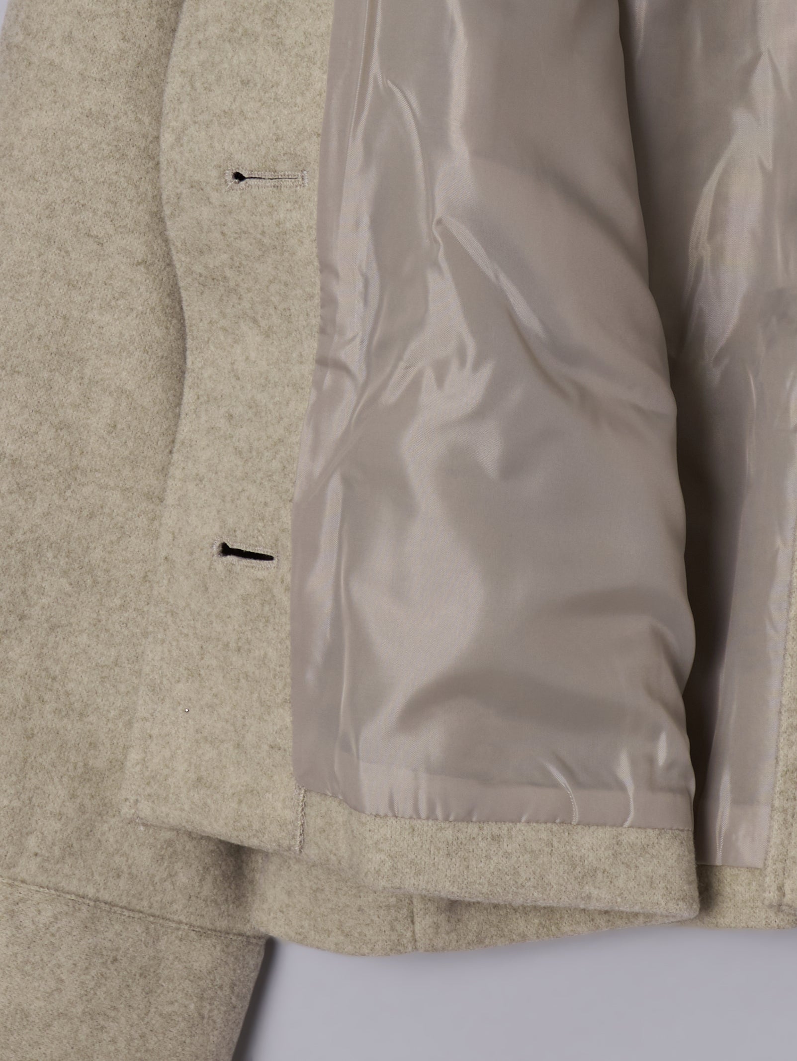 フェイクウールショートアウター