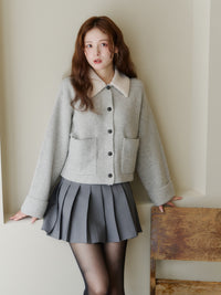 フレアプリーツスコート