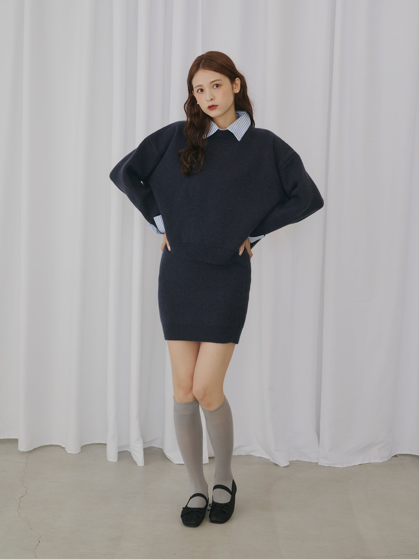 タイトミニスカート[セットアップ可能]