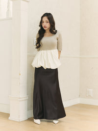 ルミナスサテンライクスカート