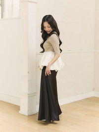 ルミナスサテンライクスカート