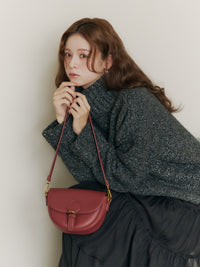 ラウンドフラップバッグ