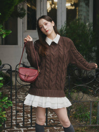 ラウンドフラップバッグ