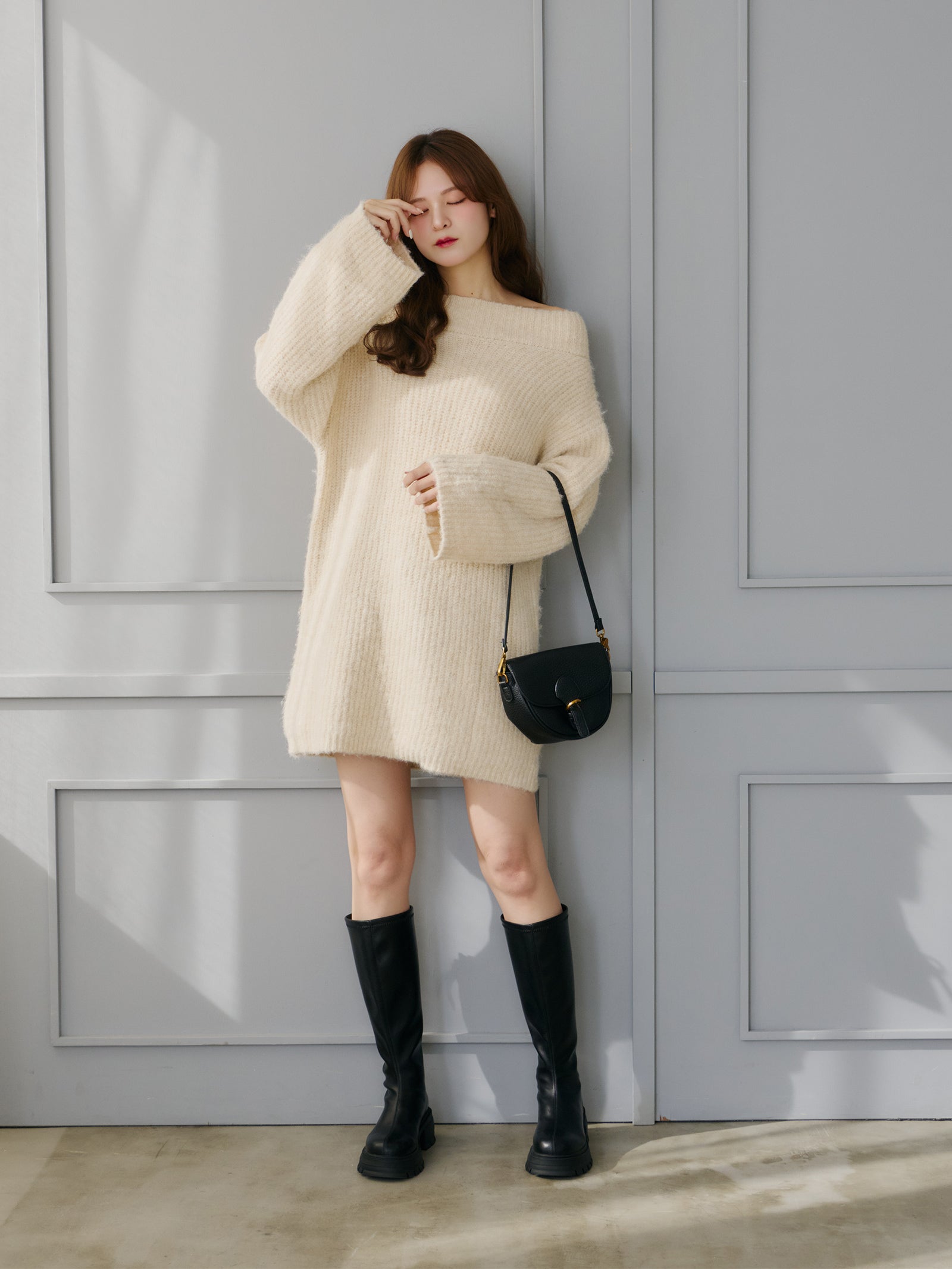 ラウンドフラップバッグ