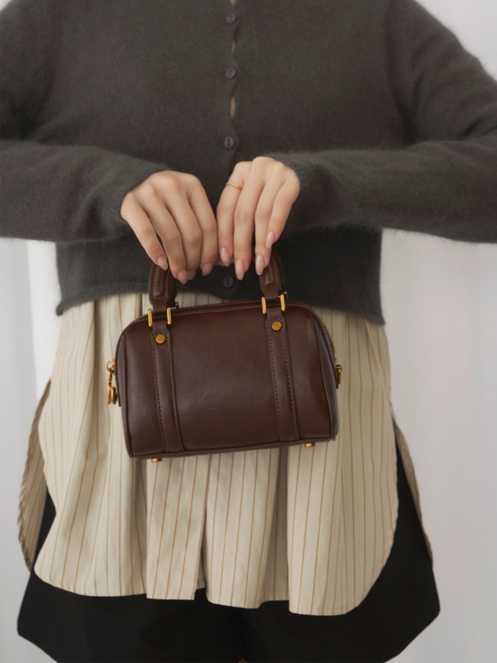 コンパクトボストンバッグ