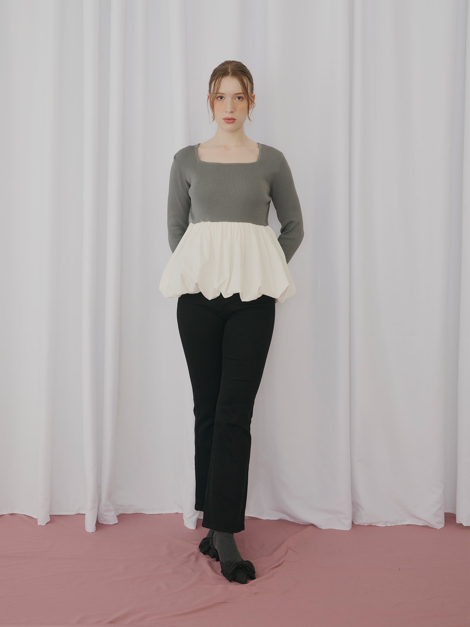 身長:170cm サイズ:F