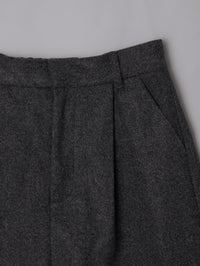 フェイクウールハーフパンツ