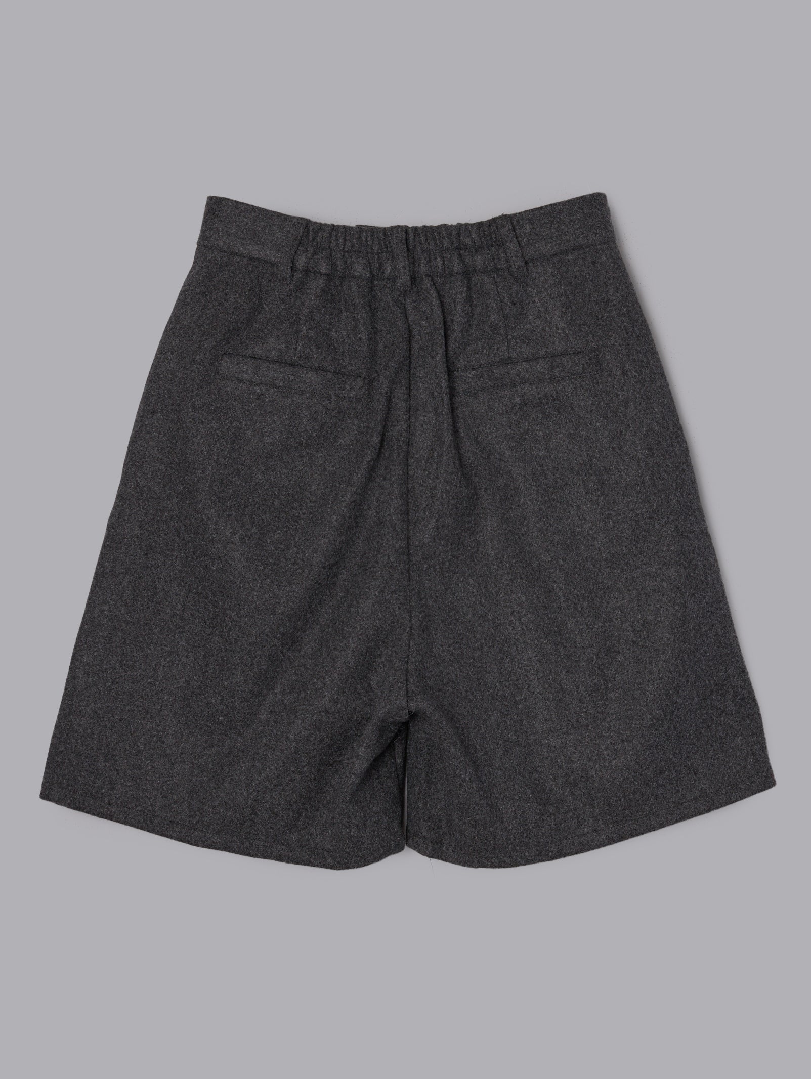 フェイクウールハーフパンツ