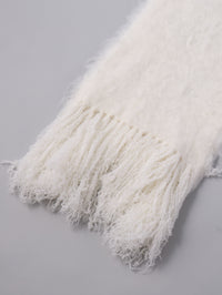 シャギーフリンジマフラー