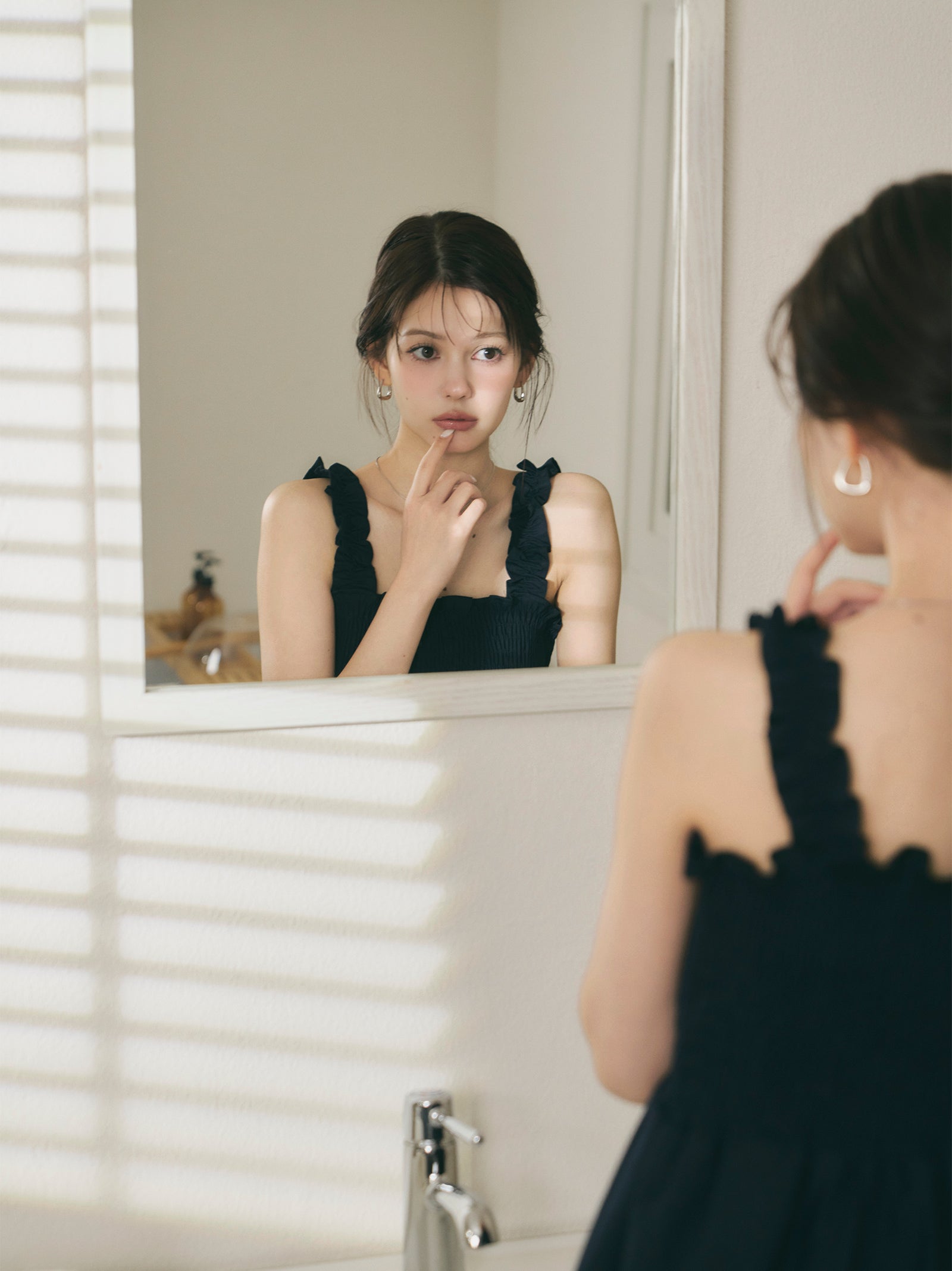 ペプラムバルーンビスチェ[セットアップ可能]