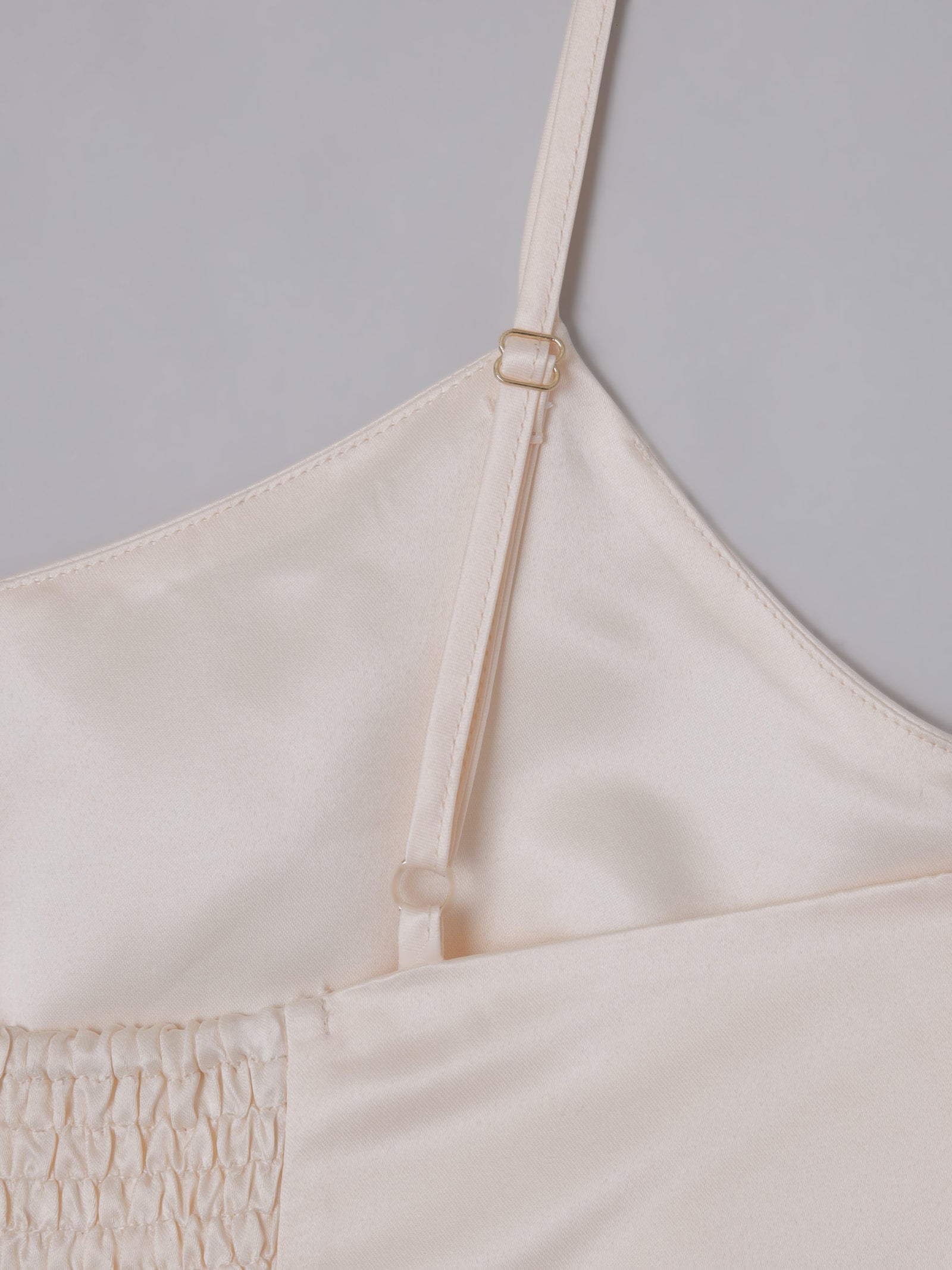 ボリュームチュールキャミワンピース