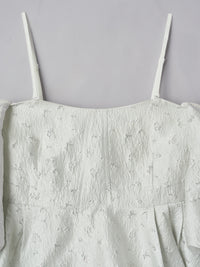 【予約】フラワージャガードペプラムビスチェ【発送予定日 4月上旬〜4月中旬】