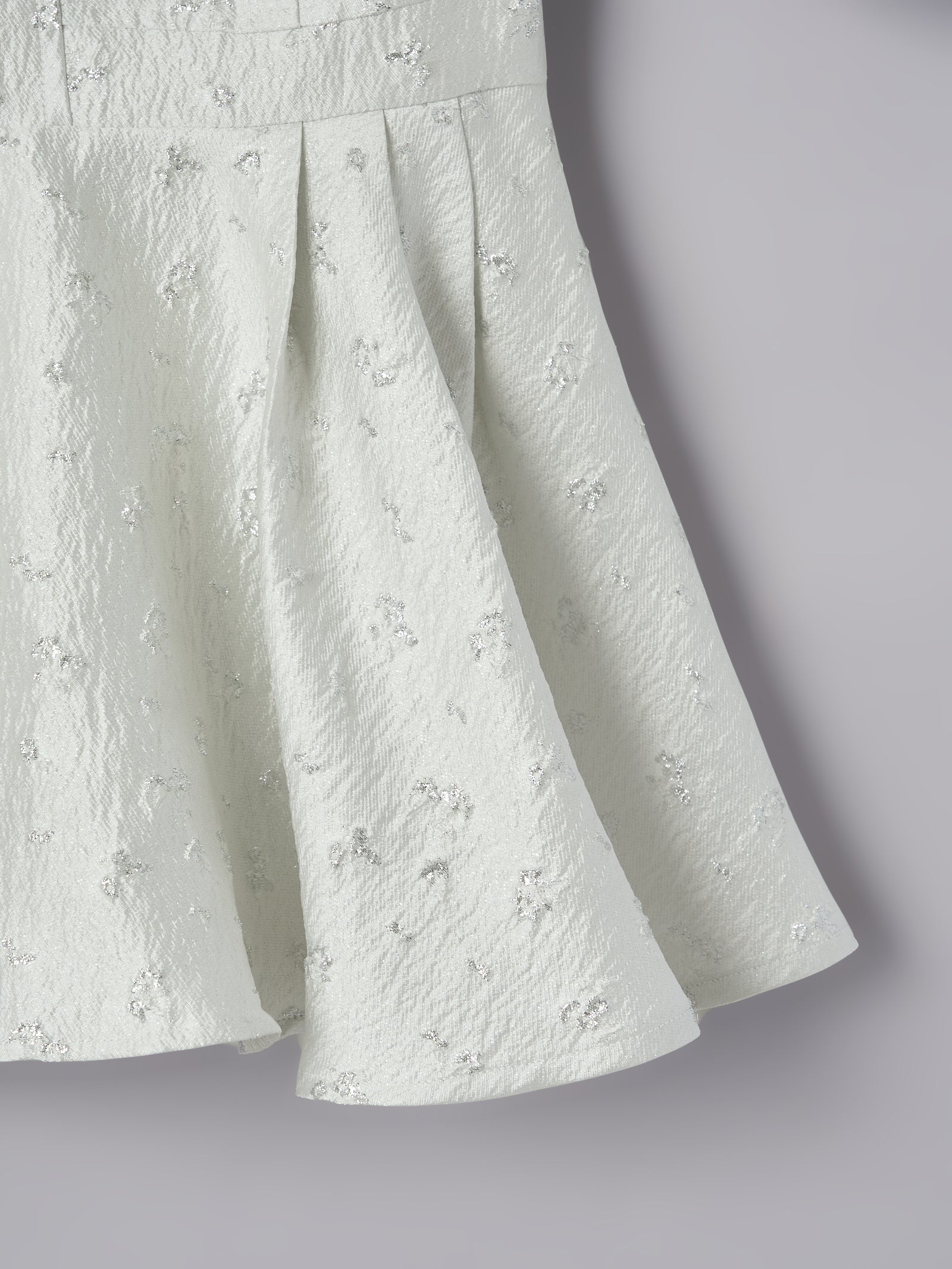 【予約】フラワージャガードペプラムビスチェ【発送予定日 4月上旬〜4月中旬】