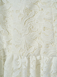 【予約】ビッグカラーレースバルーンワンピース【発送予定日 4月上旬〜4月中旬】