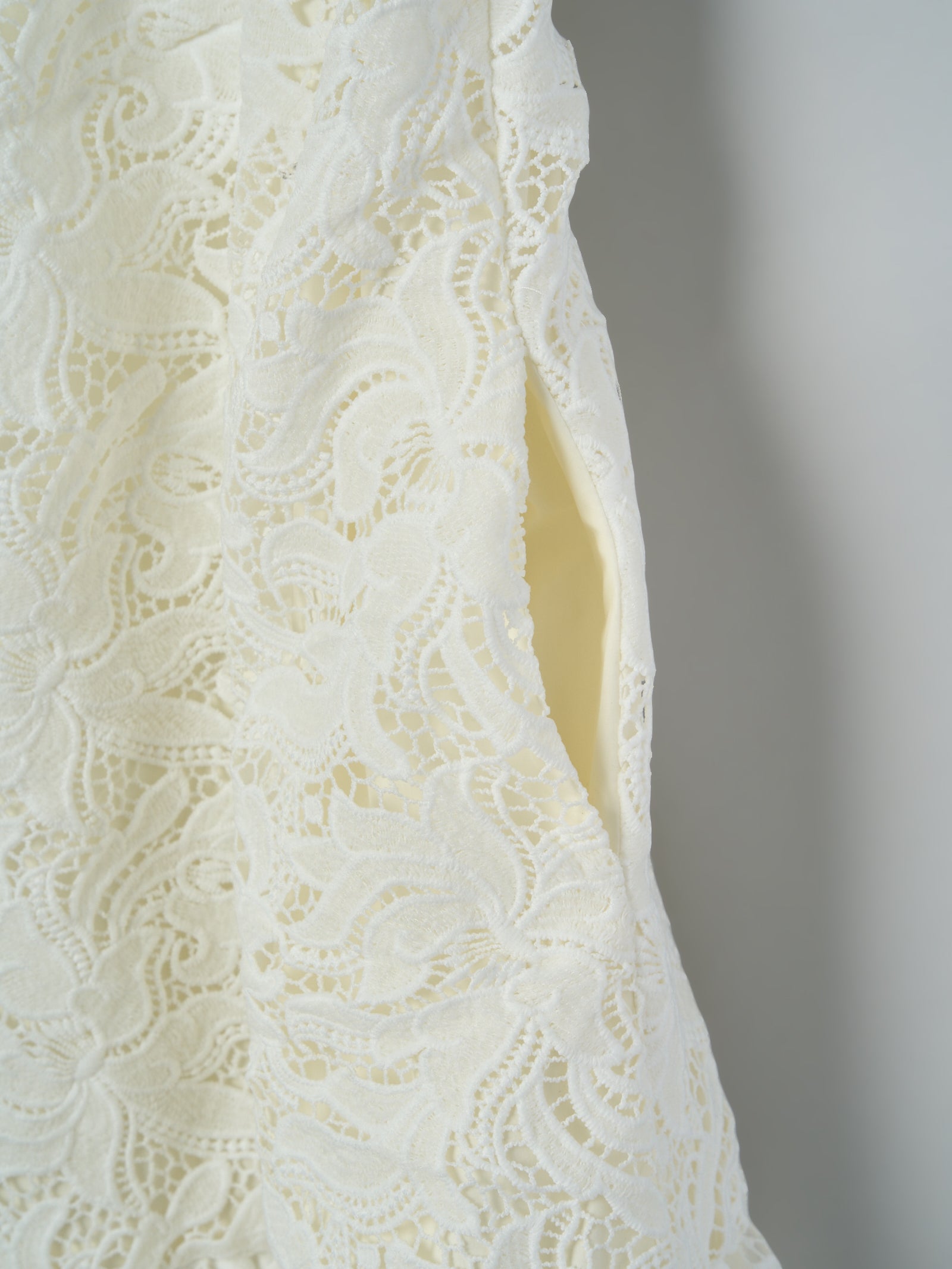 【予約】ビッグカラーレースバルーンワンピース【発送予定日 4月上旬〜4月中旬】