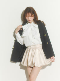 ビッグリボンシャツブラウス