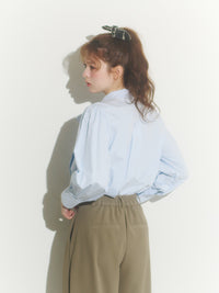 ビッグリボンシャツブラウス