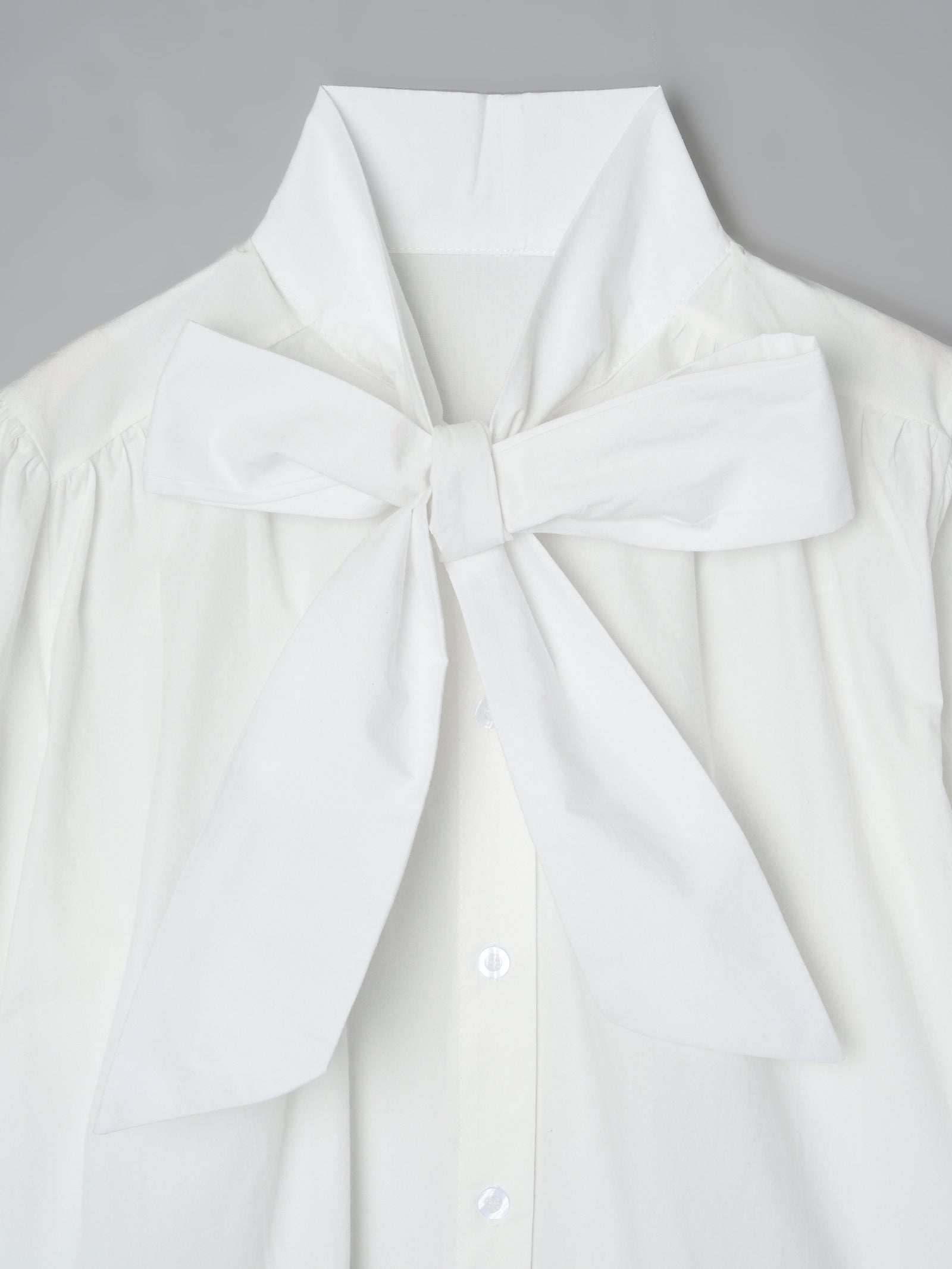 ビッグリボンシャツブラウス