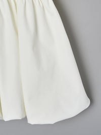 スクエアネックバルーントップス