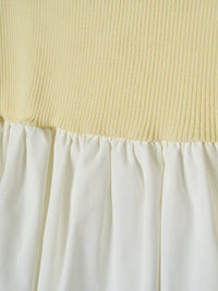 スクエアネックバルーントップス