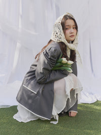 パフスリーブレースジャケット