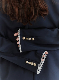 パフスリーブレースジャケット