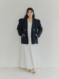 パフスリーブレースジャケット