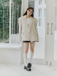 パフスリーブレースジャケット