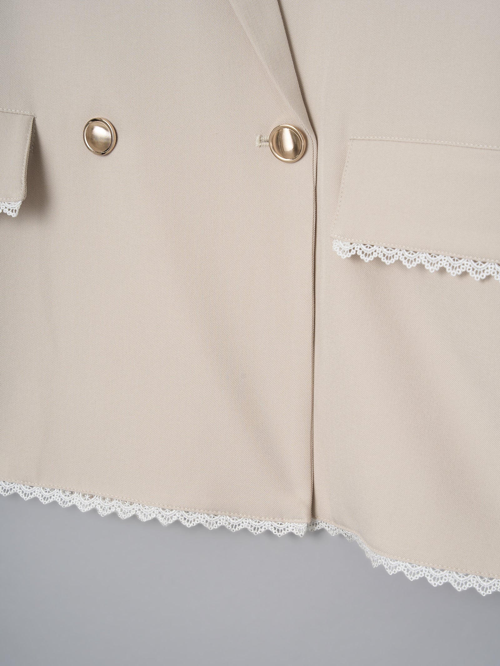 パフスリーブレースジャケット