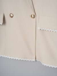 パフスリーブレースジャケット