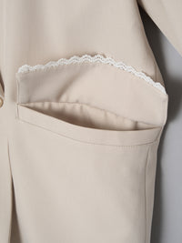 パフスリーブレースジャケット