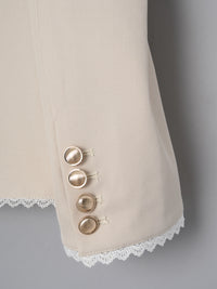 パフスリーブレースジャケット