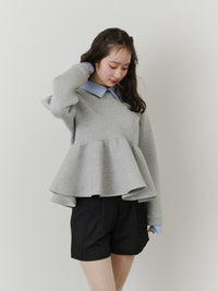 ベーシックベルトレスショートパンツ