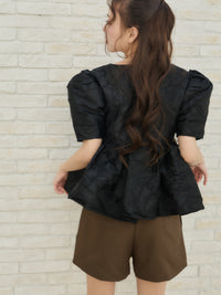 【一部予約】ベーシックベルトレスショートパンツ【発送予定日 4月上旬〜4月中旬】